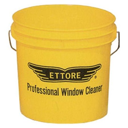 Ettore Products Company Ettore Products 82222 3.5 Gallon Yellow Window Washing Bucket 82222
